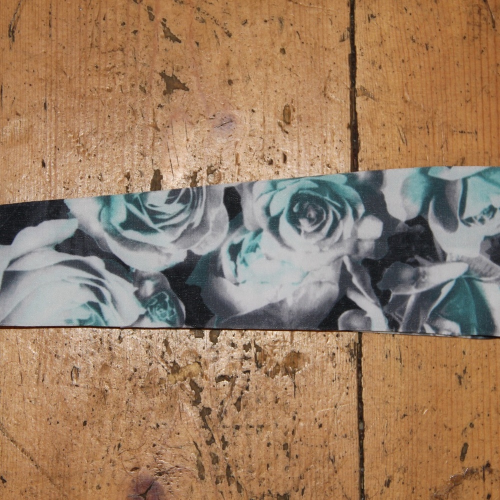 Violet Love flower headband